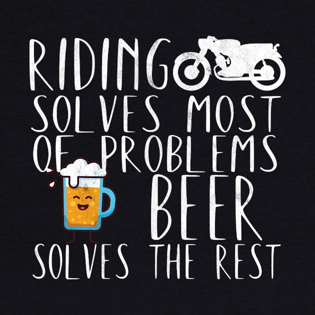 Motorcycle riding problems beer by maxcode